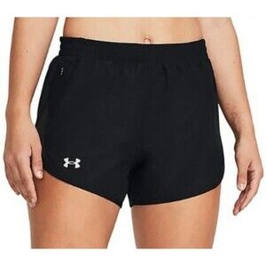 Under Armour Fly-by 3” Shorts Black Size Large New With Tags